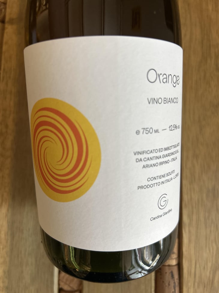 Orange - Cantina Giardino - Antonio Di Gruttola & Daniela De Gruttola -2025