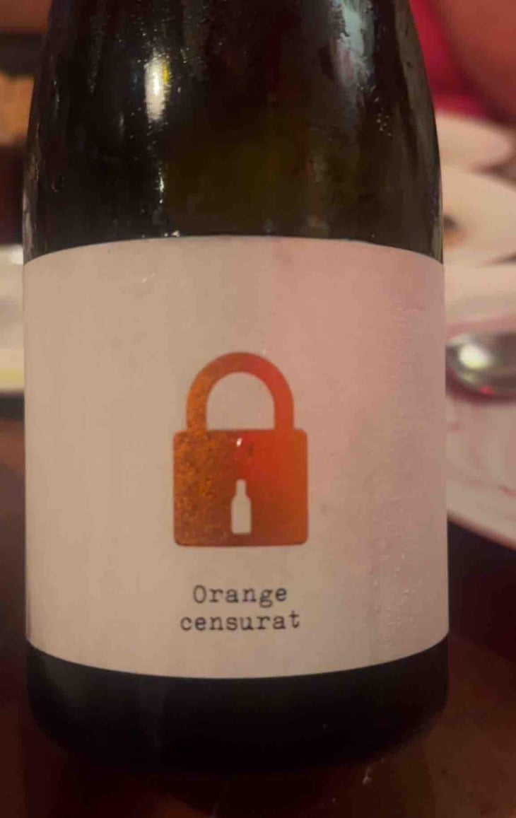 Orange Censurat - Bodega Clandestina - Ferran Lacruz 