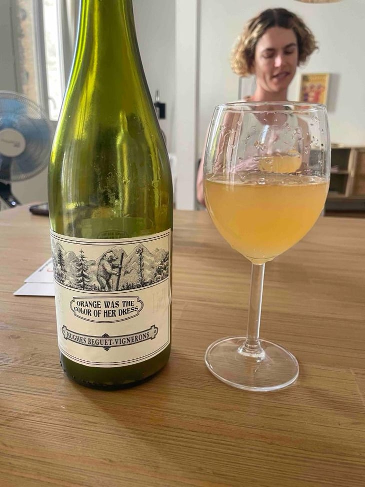 Orange Was The Color Of Her Dress - Domaine Hughes-Beguet - Caroline & Patrice Hughes Béguet 