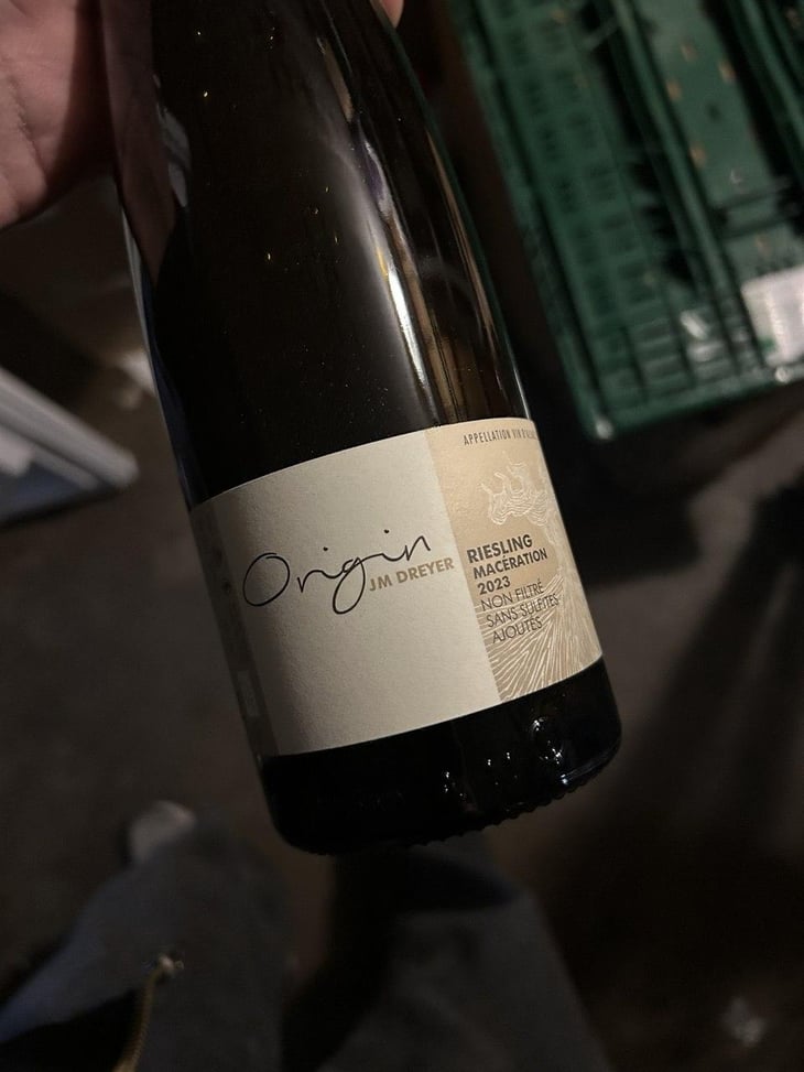 Origin Riesling Macération - J.M. Dreyer - Jean-Marc Dreyer 