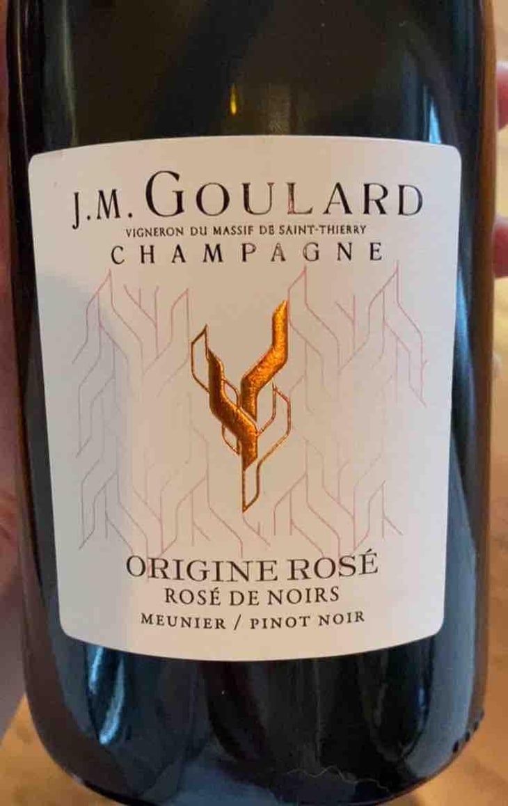 Origine Rosè - Champagne Goulard - Jean Marie Goulard -2023