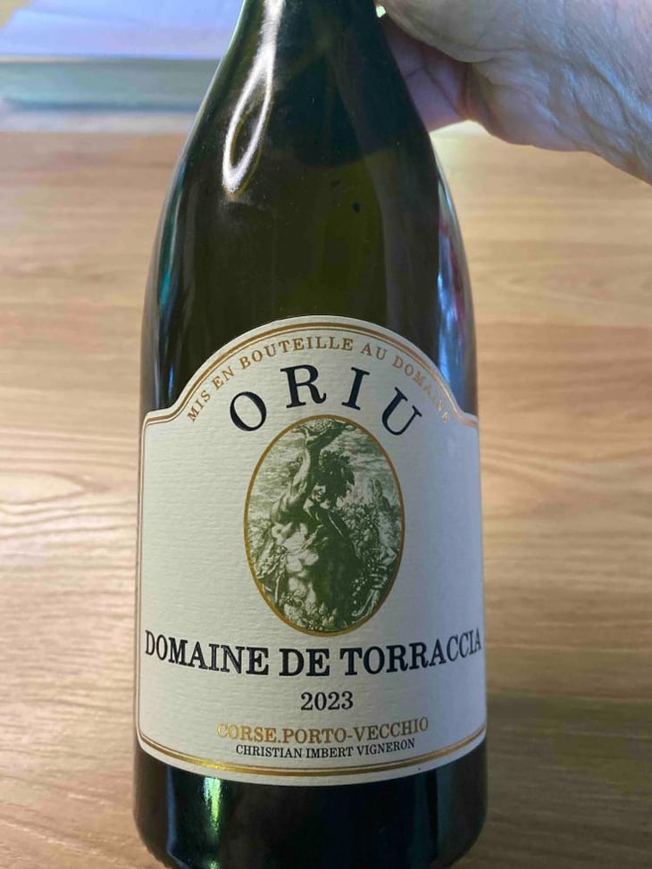 Oriu Blanc - Domaine de Torraccia - Marc Imbert 