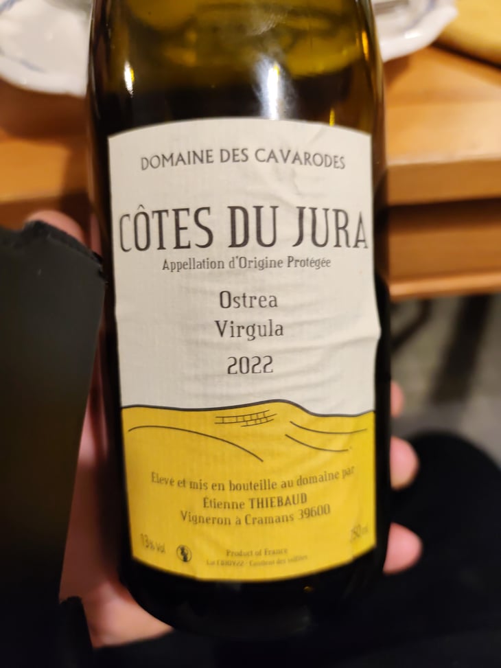 Ostrea Virgula - Domaine des Cavarodes - Etienne Thiebaud 