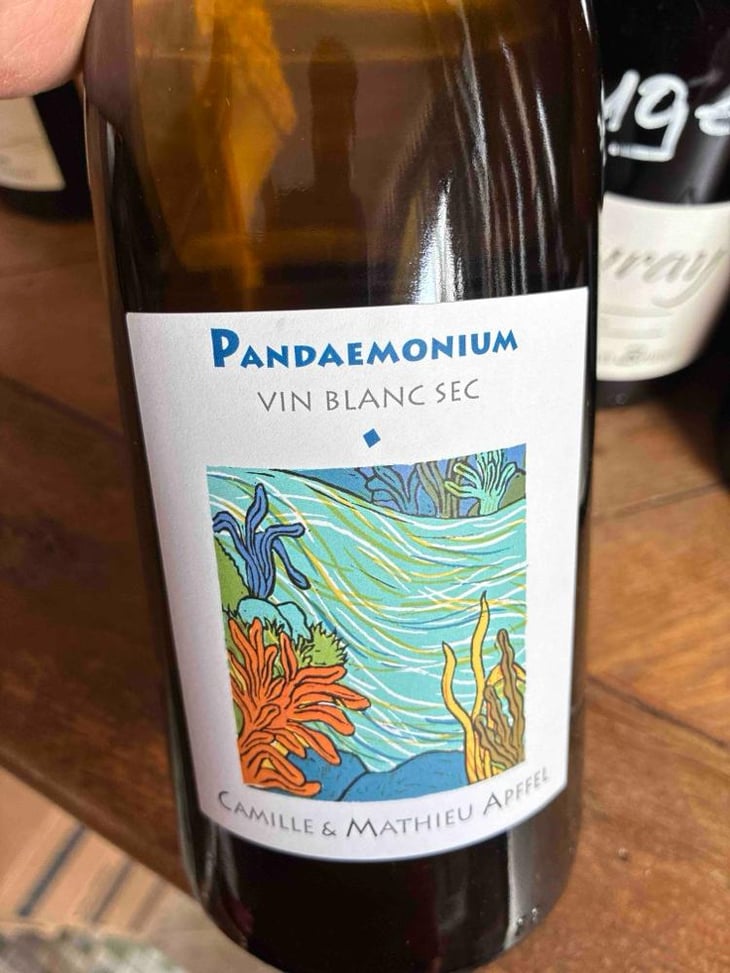 Pandæmonium Blanc (new label) - Domaine Mathieu Apffel - Camille & Mathieu Apffel -2019