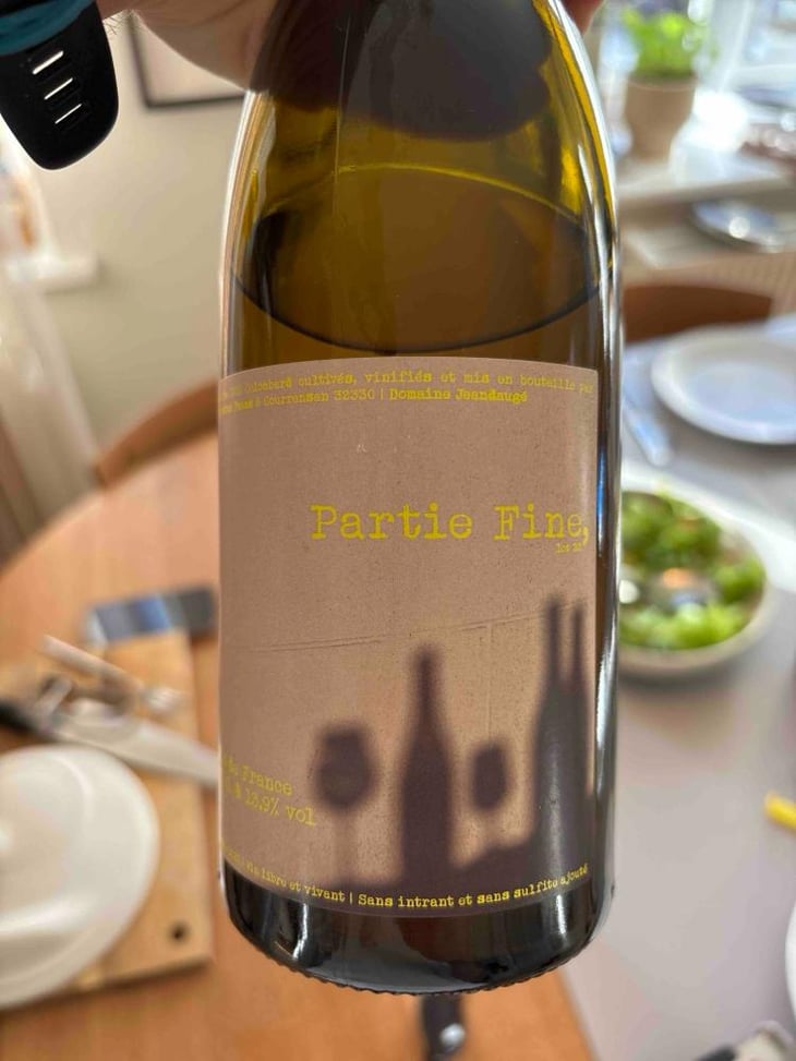 Partie fine 2022 - Domaine Jeandaugé - Sébastien Fezas 