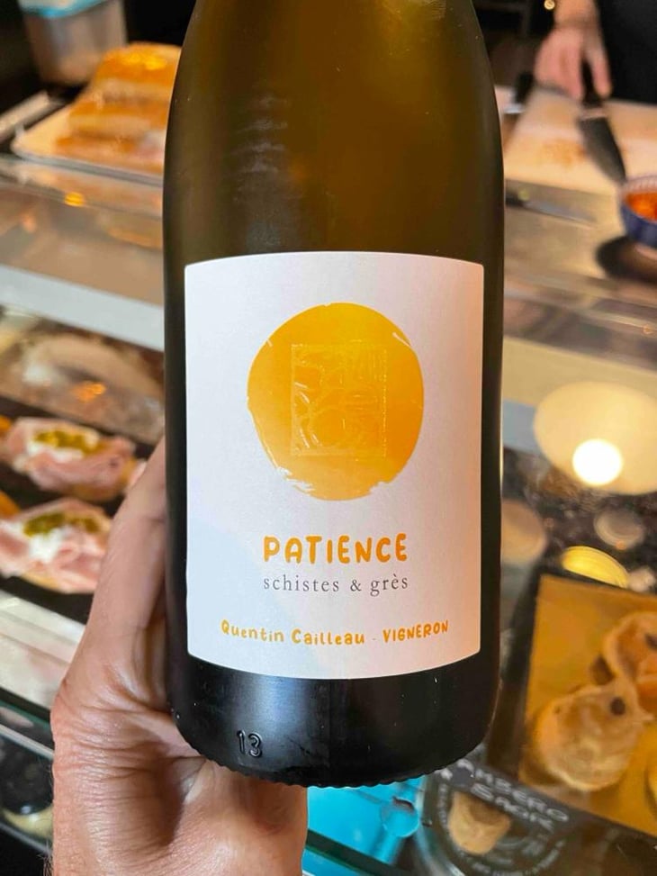 Patience schistes & grès - Domaine Sauveroy - Quentin Cailleau -2024