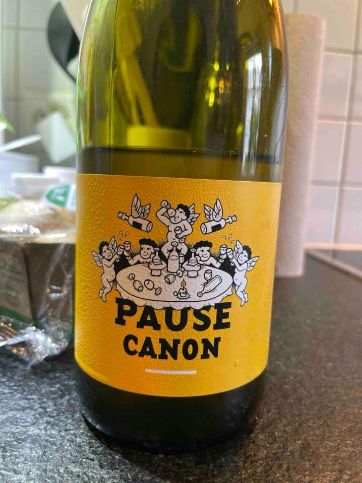 Pause Canon blanc - Le Raisin et l'Ange - Gilles & Antonin Azzoni 