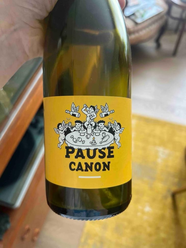 Pause Canon blanc - Le Raisin et l'Ange - Gilles & Antonin Azzoni 