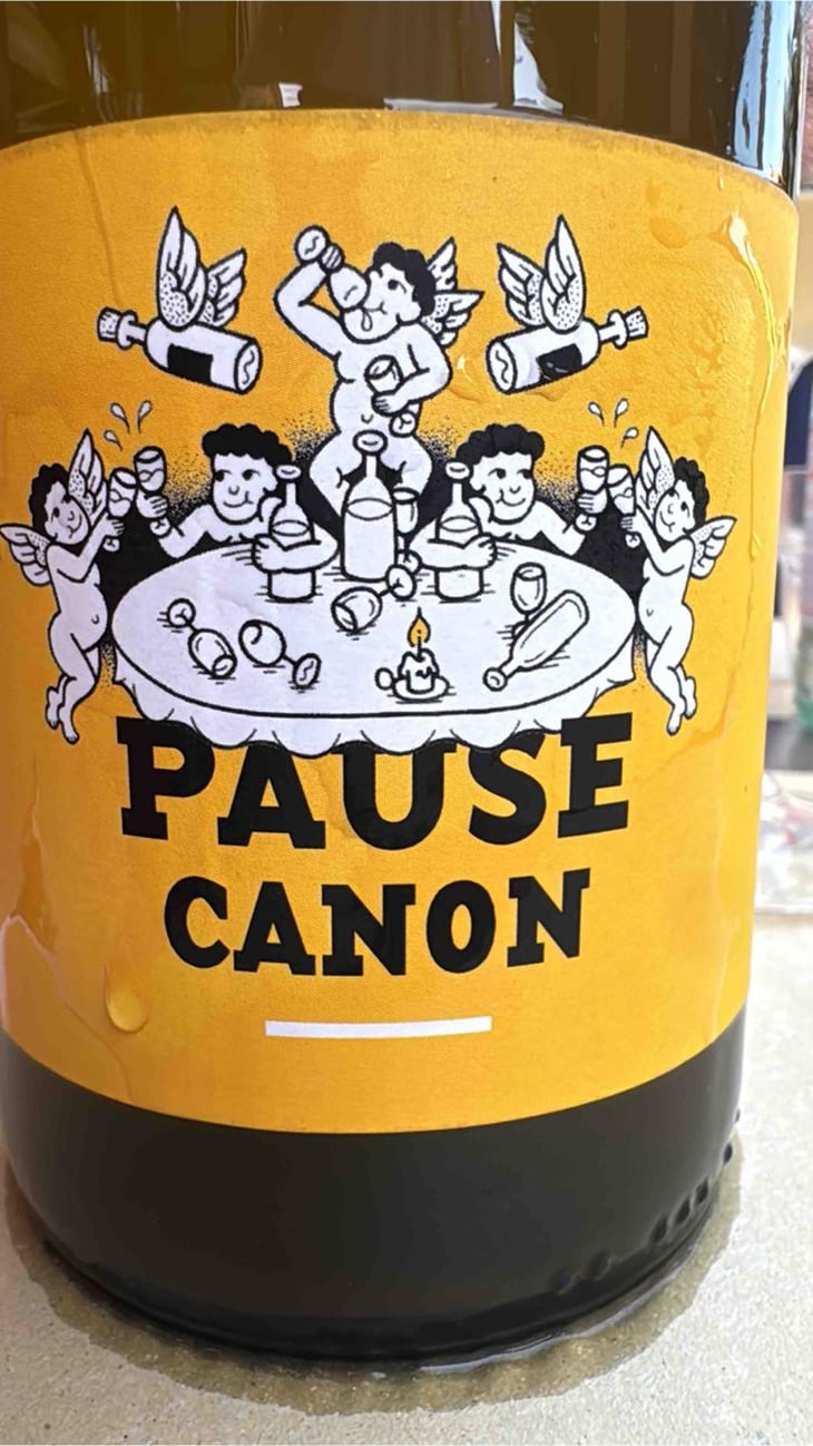 Pause Canon blanc - Le Raisin et l'Ange - Gilles & Antonin Azzoni 