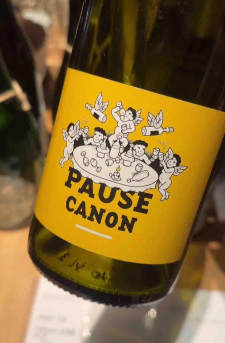 Pause Canon blanc - Le Raisin et l'Ange - Gilles & Antonin Azzoni 