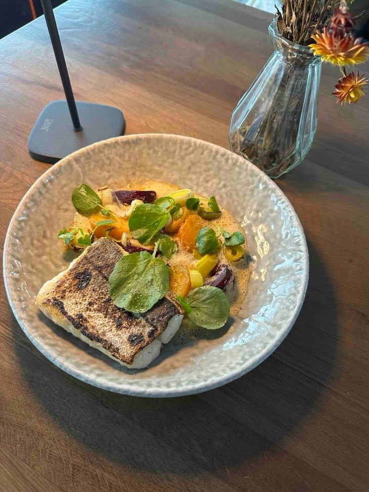 Pêche Du Jour / Emulsion De Moule Et Poutargue - AMAR CAFE - 878008