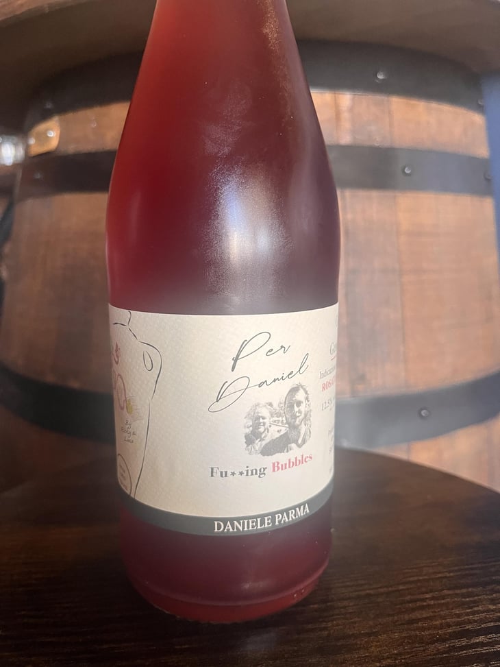 Per Daniel Fu**ing bubbles - Azienda Agricola La Ricolla - Daniele Parma 