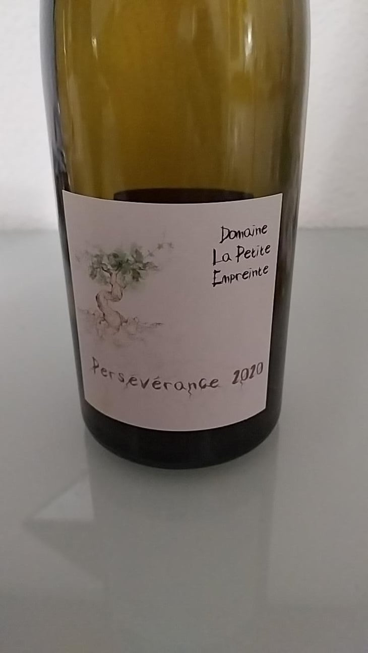 Persévérance - La Petite Empreinte - Mélissa Bazin & Romain De Moor -2020
