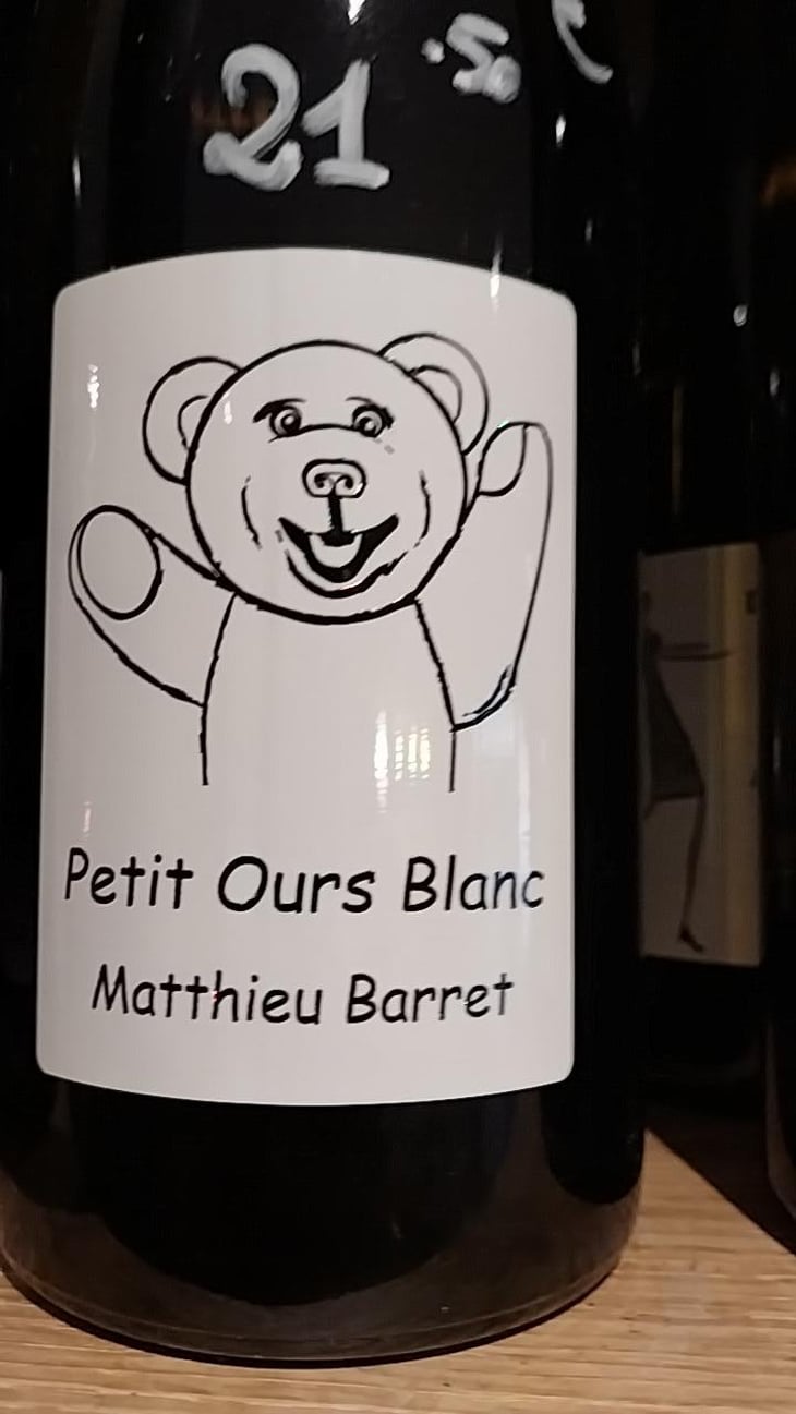 Petit Ours Blanc - Domaine du Coulet - Matthieu Barret 