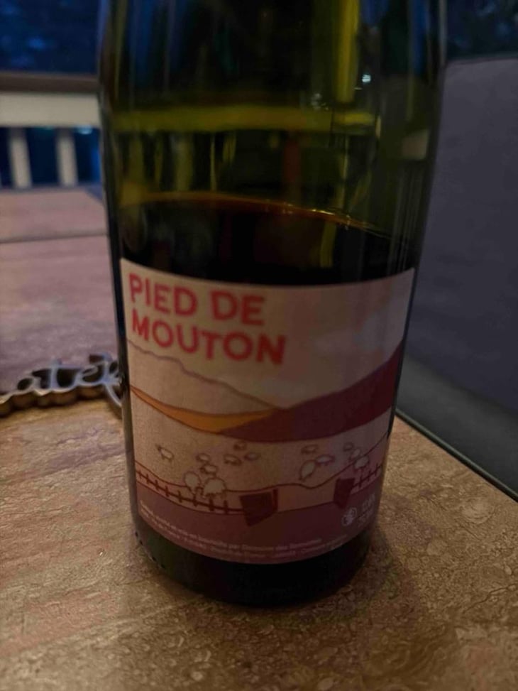 Pied de mouton - Domaine des Sonnettes - Sonshine Vins - Edouard Gouyette & Lisanne van Son 