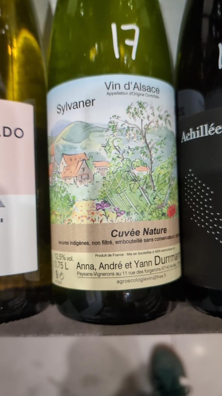 Pinot Blanc Cuvee Nature - Anna, André & Yann Durrmann - Anna, André & Yann Durrmann 