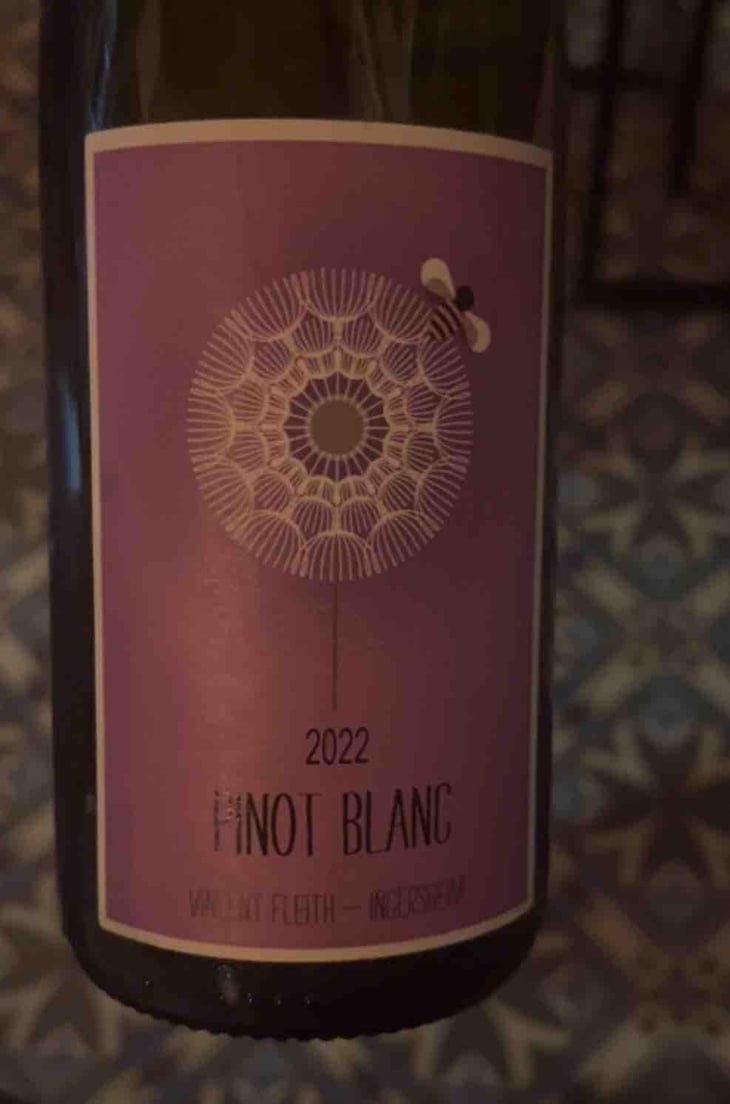 Pinot Blanc - Vincent Fleith - Brigitte et Vincent Fleith 