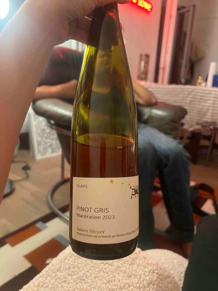 Pinot Gris Maceration - Domaine Julien Meyer - Patrick Meyer 