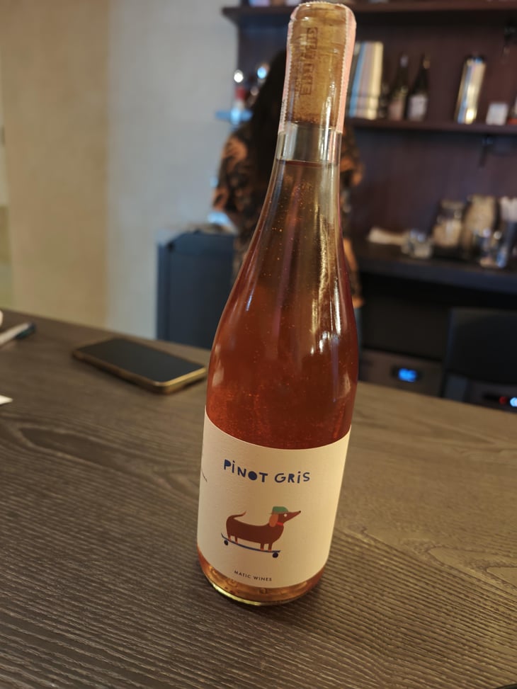 Pinot Gris - Matic Wines - Matija Žerjav -2021