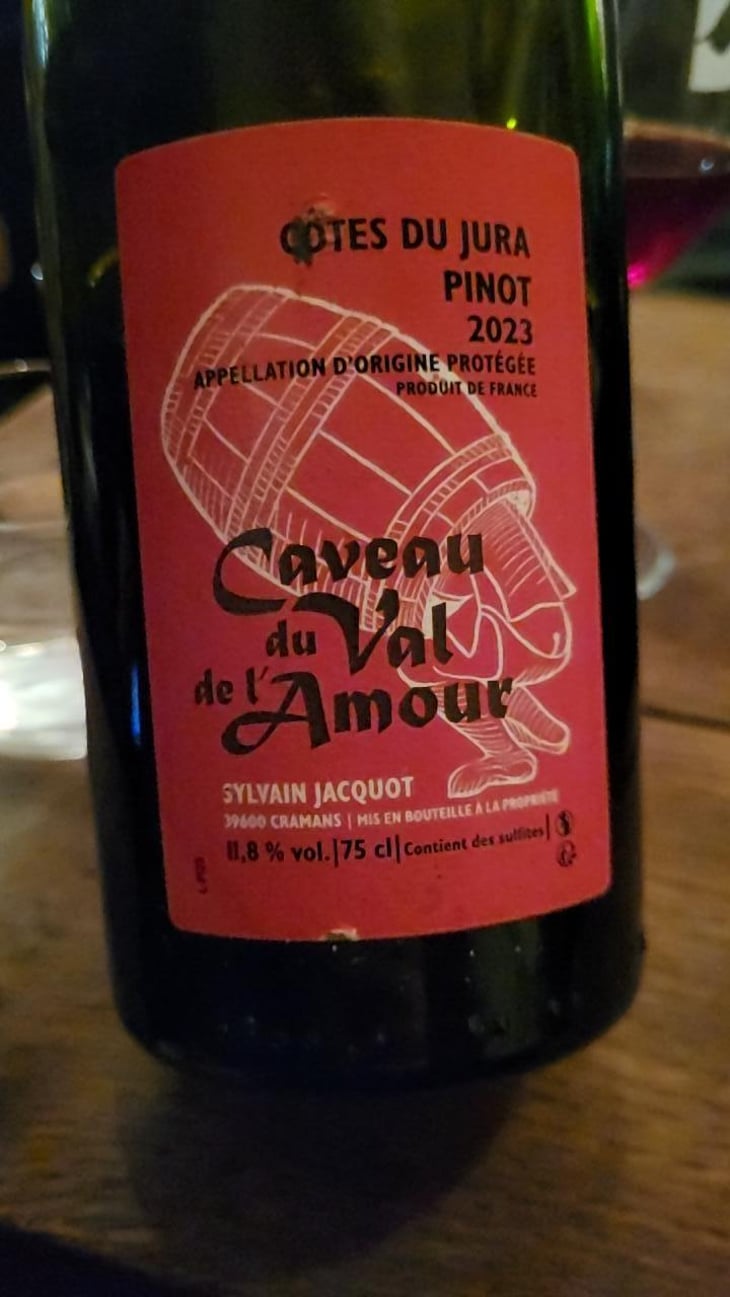 Pinot - Caveau du Val d’Amour - Sylvain Jacquot -2017