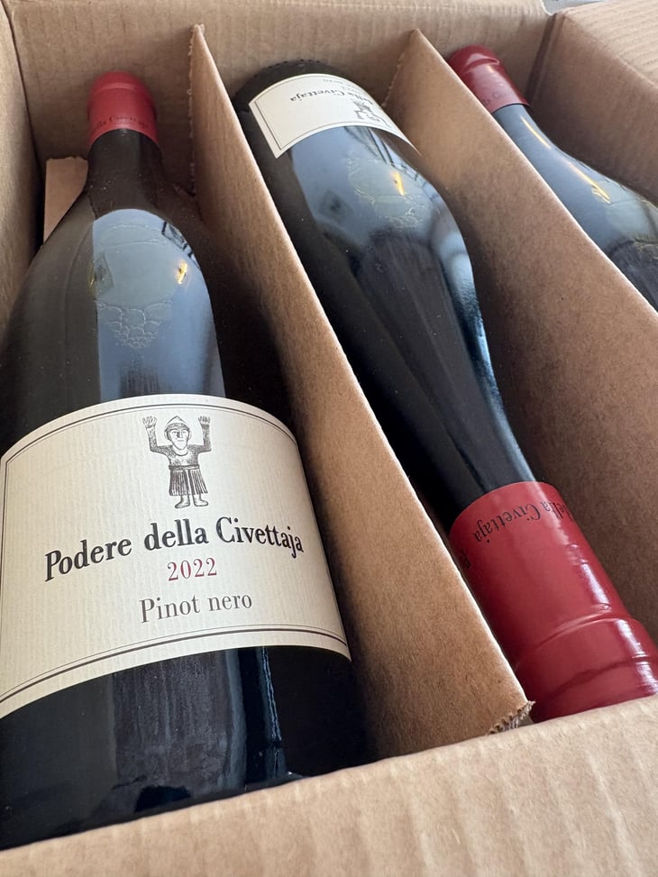 Pinot Nero - Podere della Civettaja - Vincenzo Tommasi, Lucia Stefani & Alessio Puccini 
