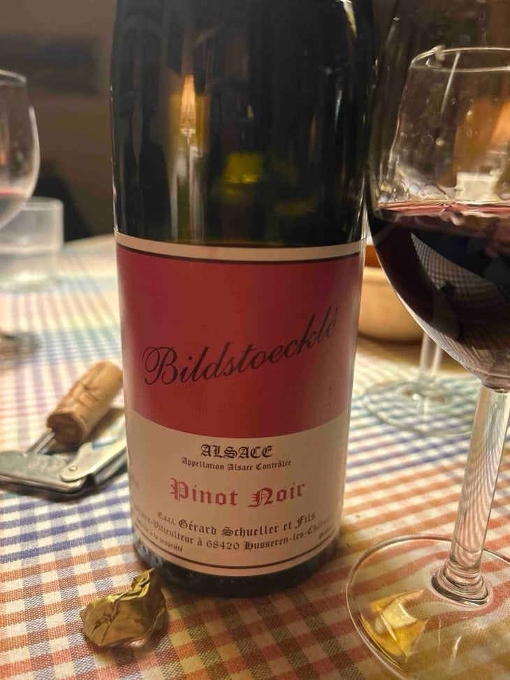 Pinot Noir Bildstoecklé - Gérard Schueller & Fils - Bruno Schueller 