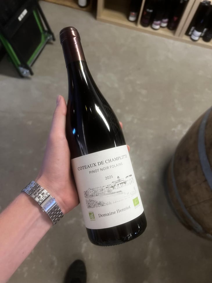 pinot noir Coteaux de Champlitte - Pascal Henriot - Pascal Henriot -2025