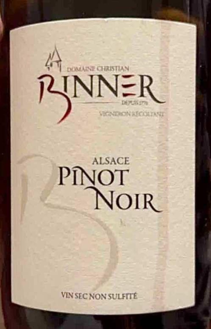 Pinot Noir - Domaine Christian Binner - Christian Binner et son équipe 