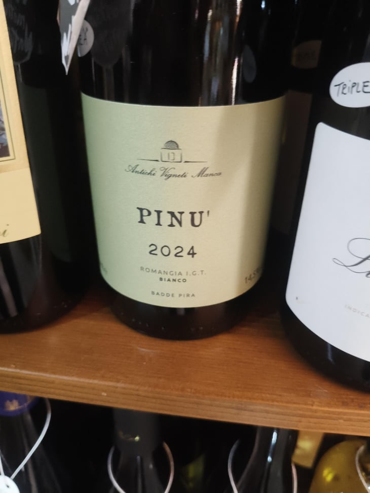Pinu' - Antichi Vigneti Manca - Alessia e Noemi Manca -2023