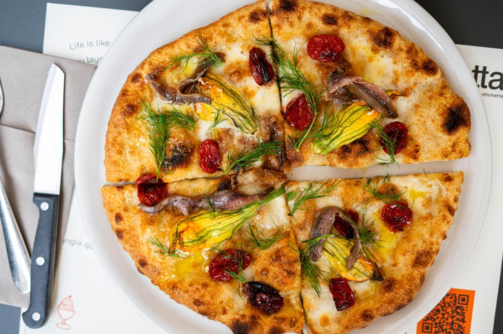 Pizza Fiori Di Zucca - Buatta - 1391284