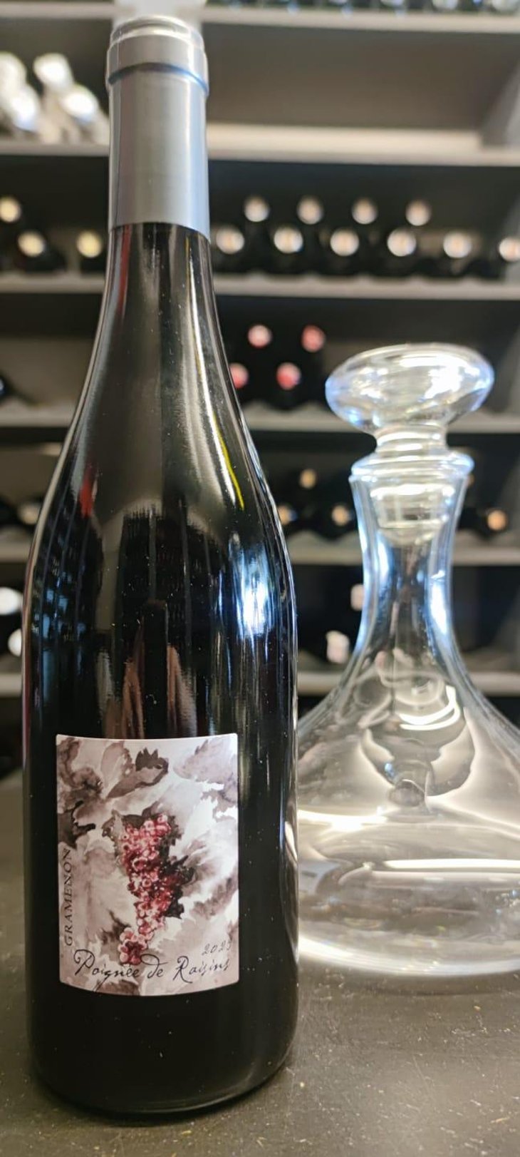 Poignée de Raisin - Domaine Gramenon - Michèle Aubéry-Laurent & Maxime-Francois Laurent 