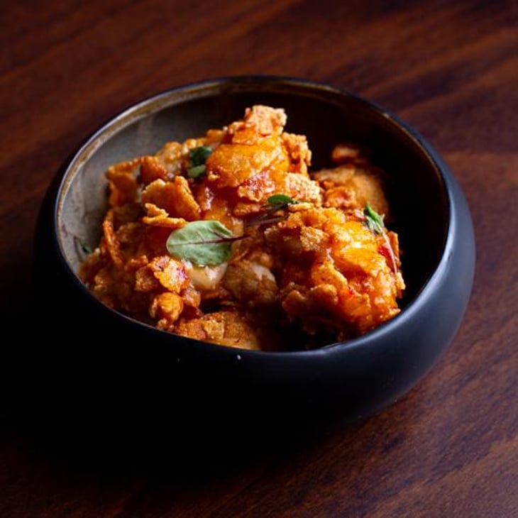 Pollo Karaage Ai Corn Flakes | Salsa Agropiccante - Rabarè - 1305668
