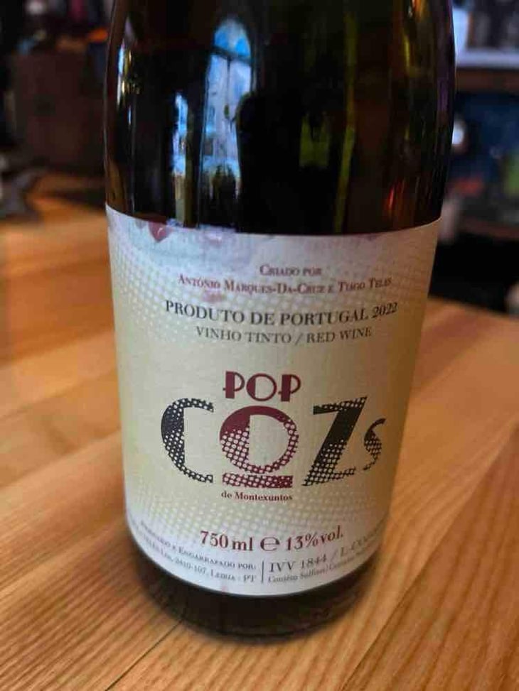 Pop COZs Tinto - Quinta dos Cozinheiros - Tiago Teles and Antonio Marques Da Cruz -2022