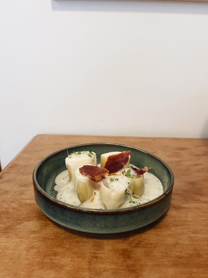 Porc, Parmesan, Jaune D'Œuf Confit - Convives - 1349148