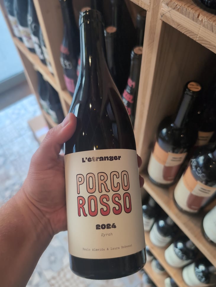 Porco Rosso - Domaine L'étranger - Paulo Almeida & Laura Rebeissi -2020