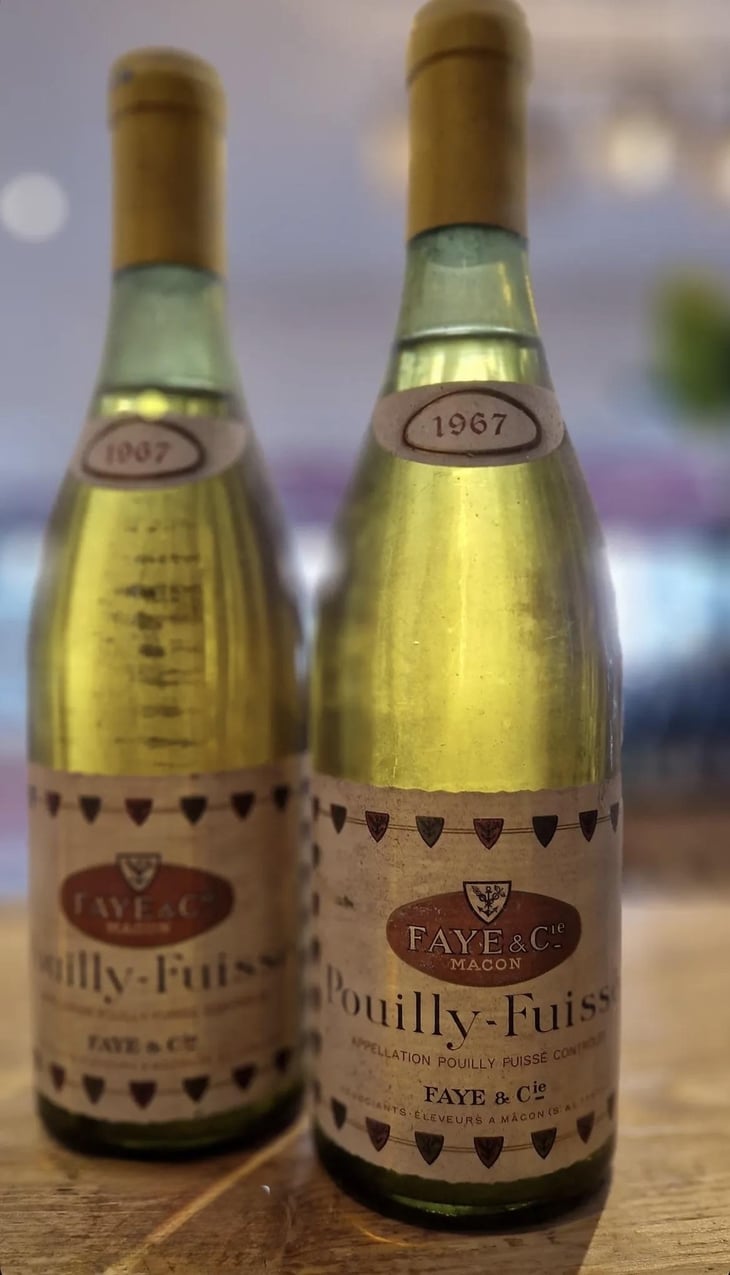 Pouilly Fuissé - Domaine Faye - Domaine Faye -1967