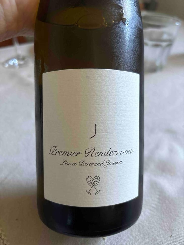 Premier Rendez-vous - Domaine Jousset - Lise & Bertrand Jousset 