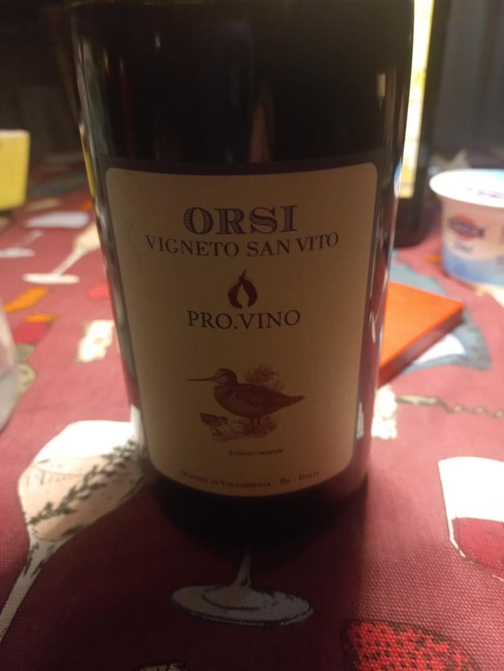 Pro.Vino - Orsi Vigneto San Vito - Federico Orsi 