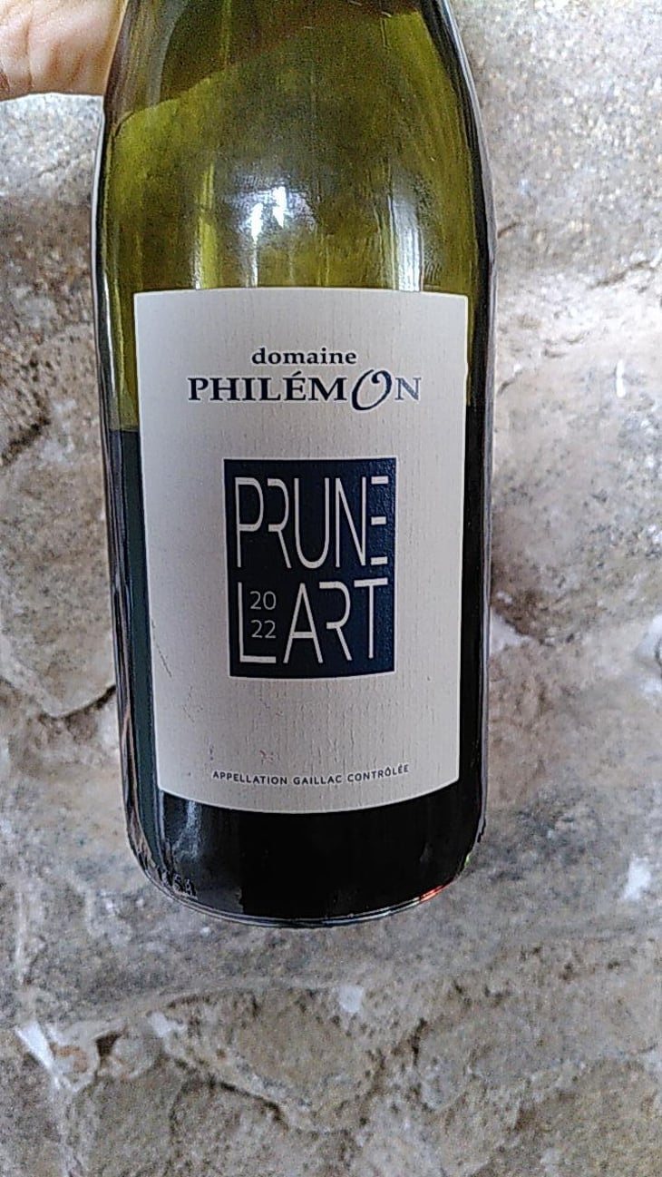 Prunelart - Domaine Philémon - Mathieu Vieules -2019