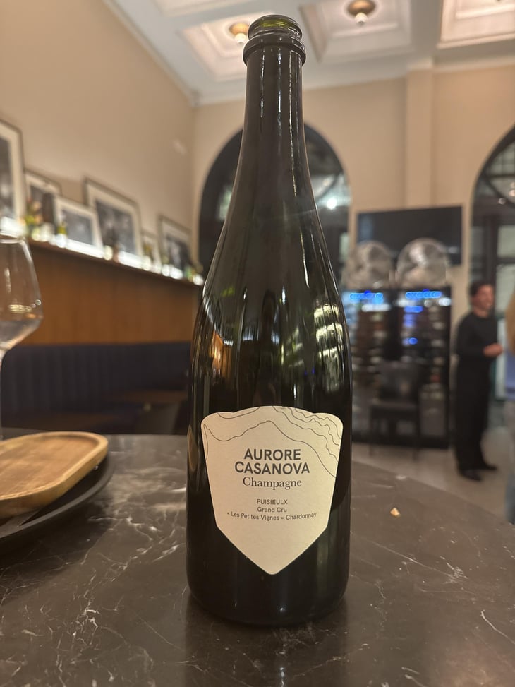 « Les Petites Vignes » Chardonnay - Champagne Aurore Casanova - Aurore Casanova -2024