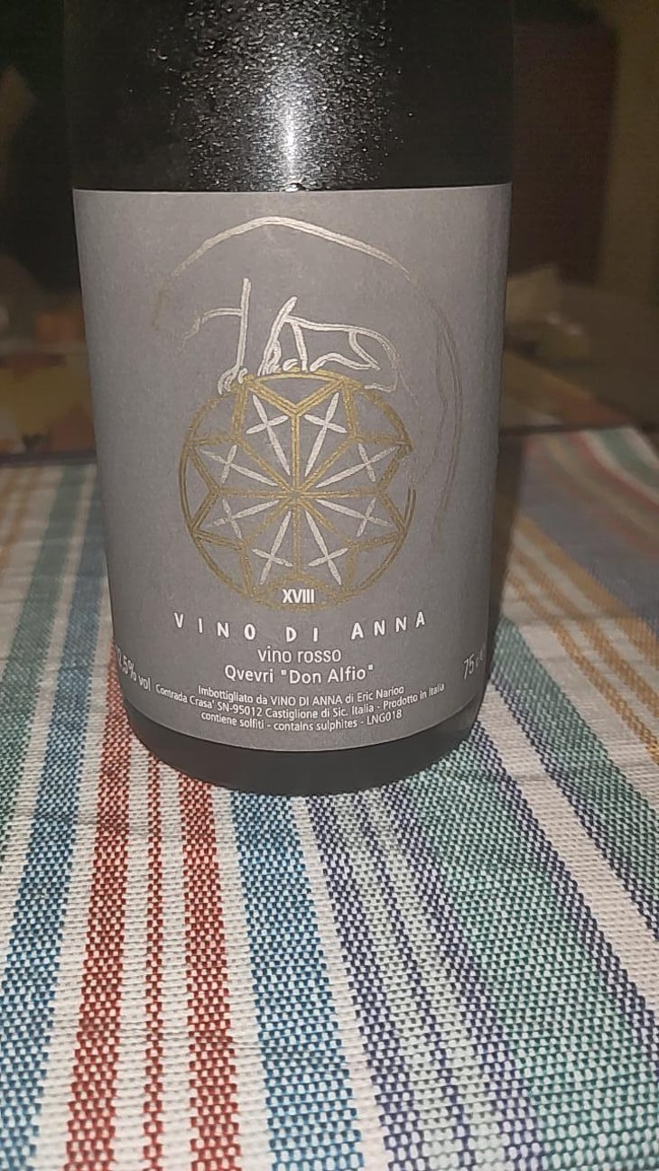 Qvevri Don Alfio - Vino di Anna - Anna Martens & Eric Narioo -2016