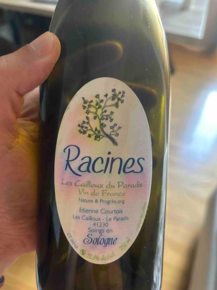 Racines Blanc - Les Cailloux du Paradis - Claude & Etienne Courtois 