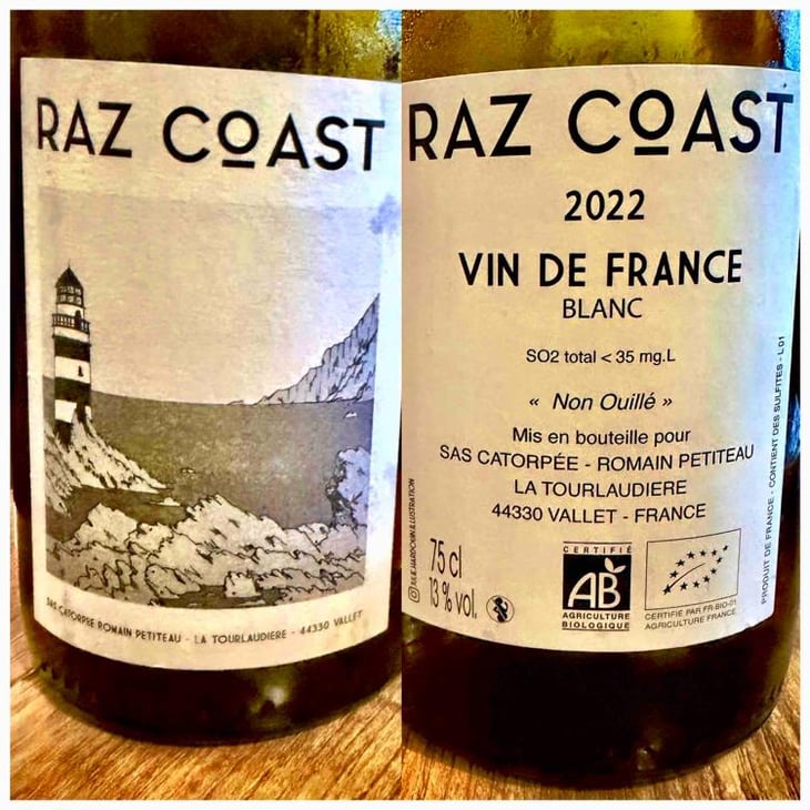 Raz Coast - Domaine de la Tourlaudière - Romain Petiteau -2020