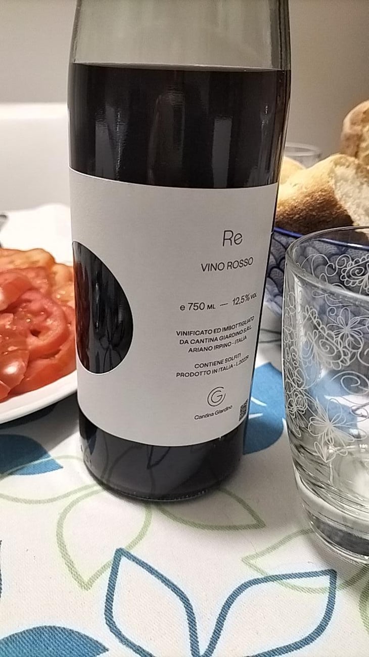 Re Rosso - Cantina Giardino - Antonio Di Gruttola & Daniela De Gruttola 