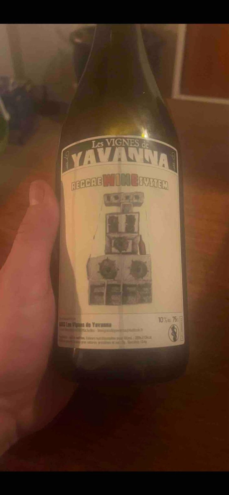 Reggae Wine System - Les Vignes de Yavanna - Julie Escaillet & Charles Busnel -2022