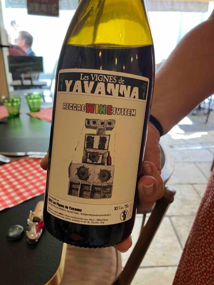 Reggae Wine System - Les Vignes de Yavanna - Julie Escaillet & Charles Busnel -2022