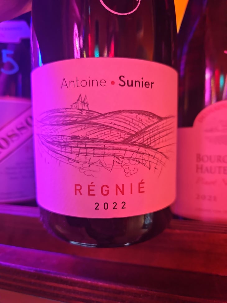 Régnié - Antoine Sunier - Antoine Sunier 