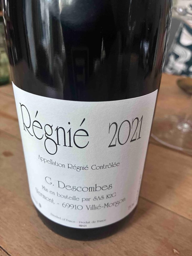Régnié - Georges Descombes - Georges Descombes 