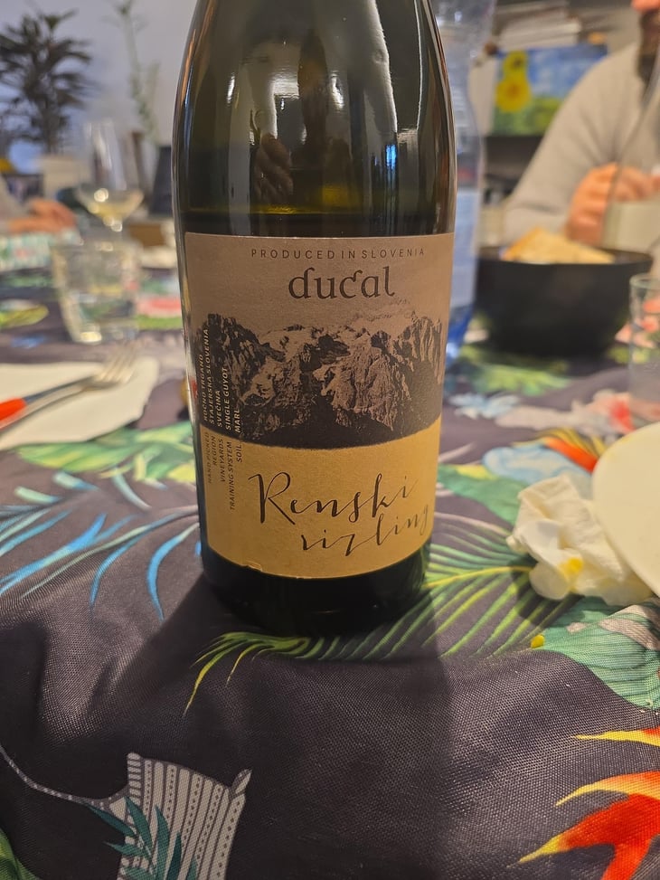 RENSKI RIZLING - Ducal - Mitja & Tim Lo Duca -2018