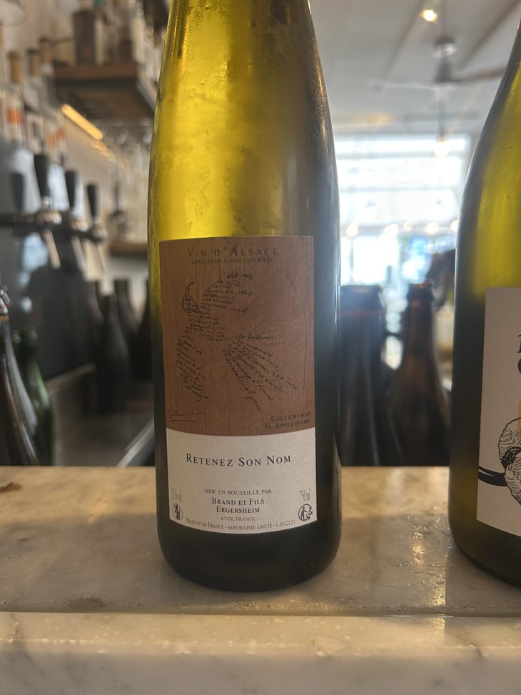 Retenez Son Nom - Domaine Brand & Fils - Philippe Brand 